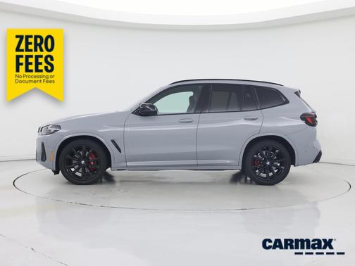 Gray 2023 BMW X3 M40I