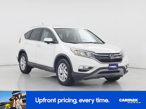 White 2015 Honda CR-V EX-L
