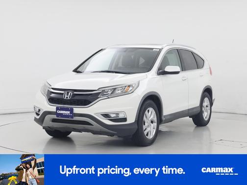 White 2015 Honda CR-V EX-L