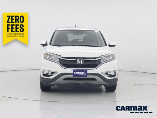 White 2015 Honda CR-V EX-L