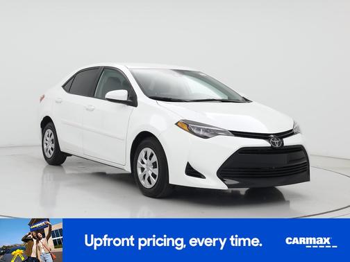 White 2018 Toyota Corolla L