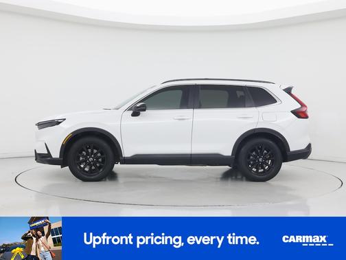White 2025 Honda CR-V Hybrid Sport-L
