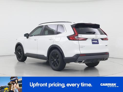 White 2025 Honda CR-V Hybrid Sport-L