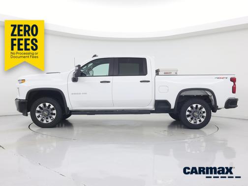 White 2022 Chevrolet Silverado 2500 Custom