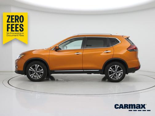 Orange 2018 Nissan Rogue SL