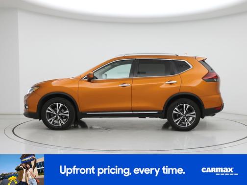 Orange 2018 Nissan Rogue SL