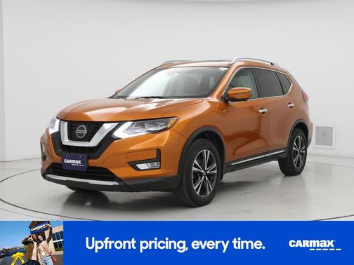 Orange 2018 Nissan Rogue SL