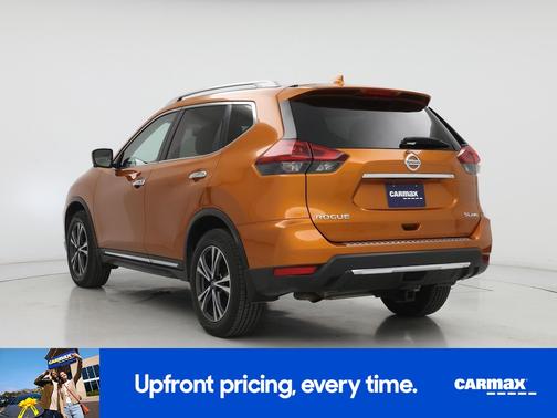 Orange 2018 Nissan Rogue SL