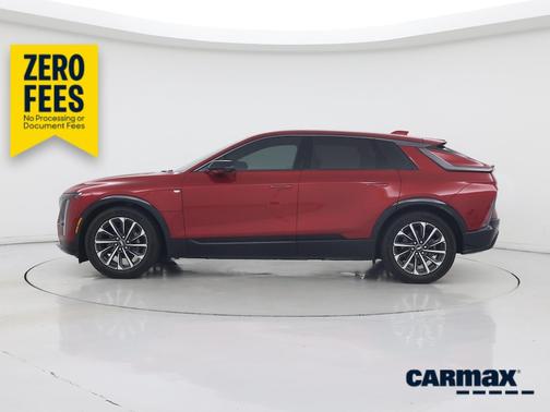 Red 2024 Cadillac LYRIQ Sport 1