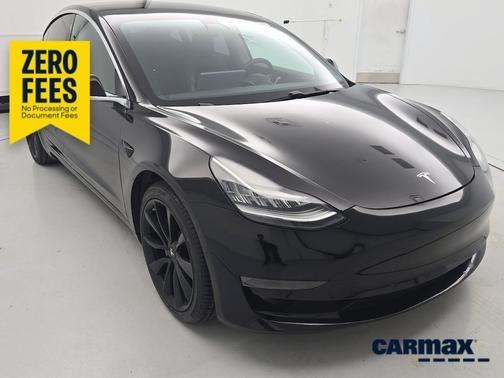 Black 2020 Tesla Model 3 Long Range