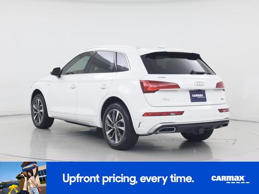White 2022 Audi Q5 S-Line Premium Plus
