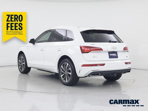 White 2022 Audi Q5 S-Line Premium Plus
