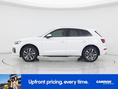White 2022 Audi Q5 S-Line Premium Plus