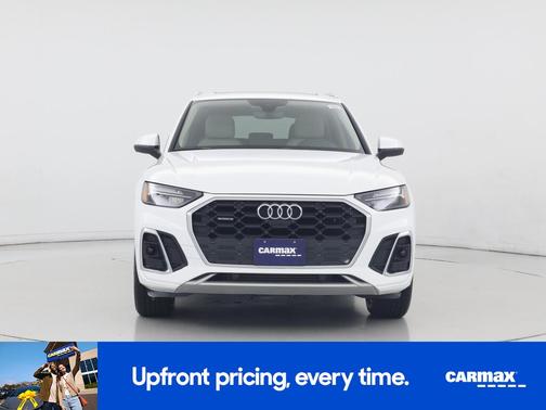 White 2022 Audi Q5 S-Line Premium Plus