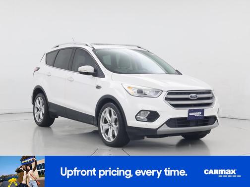 White 2017 Ford Escape Titanium