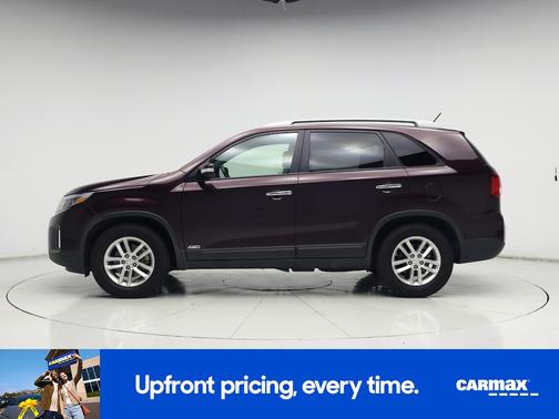 Burgundy 2015 Kia Sorento LX