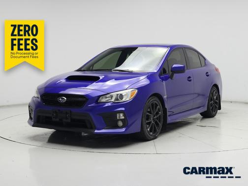 Blue 2020 Subaru WRX Premium