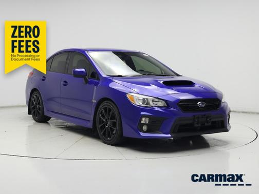 Blue 2020 Subaru WRX Premium