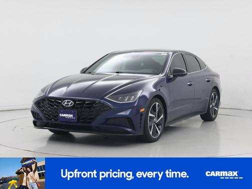 Blue 2021 Hyundai SONATA SEL Plus