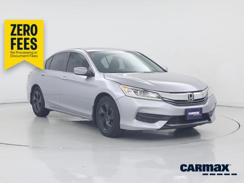 Silver 2016 Honda Accord LX