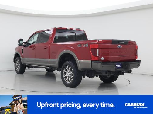 Red 2022 Ford F-250 King Ranch