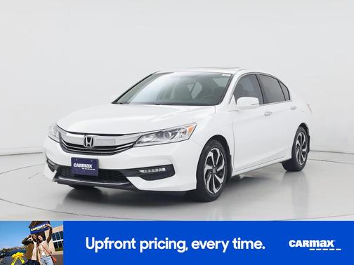 White 2016 Honda Accord EX-L