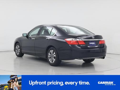 Black 2015 Honda Accord LX