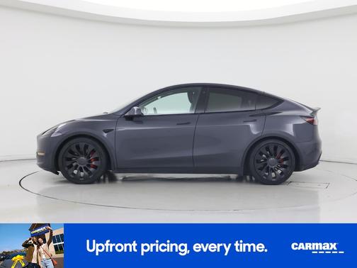 Gray 2022 Tesla Model Y Performance