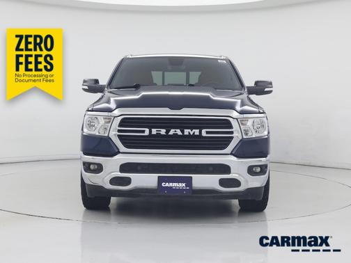 Blue 2021 RAM 1500 Bighorn