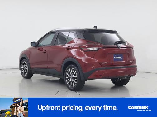 Red 2024 Nissan Kicks SV