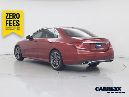 Red 2019 Mercedes-Benz E-Class