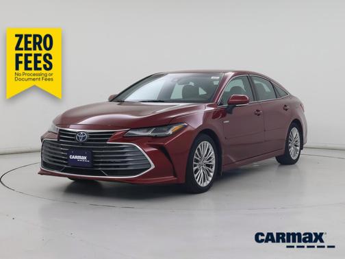 Red 2021 Toyota Avalon Hybrid Limited