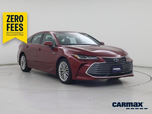 Red 2021 Toyota Avalon Hybrid Limited