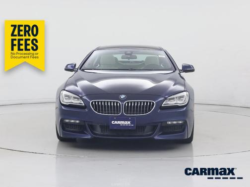Blue 2017 BMW 640 I Gran Coupe