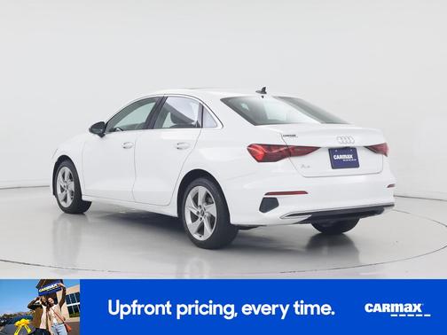 White 2023 Audi A3 Premium