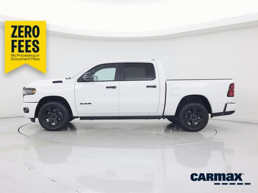 White 2025 RAM 1500 Bighorn