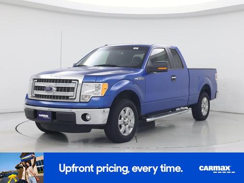 Blue 2014 Ford F-150 XLT