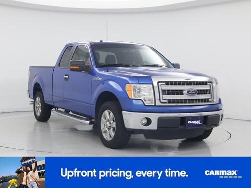 Blue 2014 Ford F-150 XLT