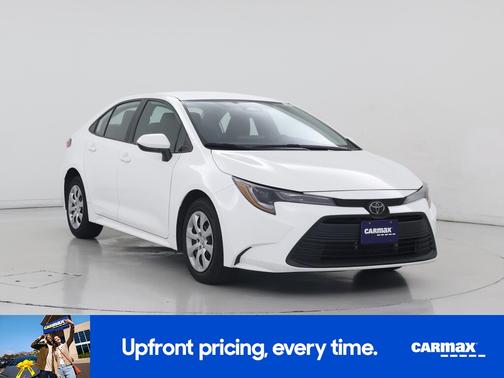 White 2025 Toyota Corolla LE