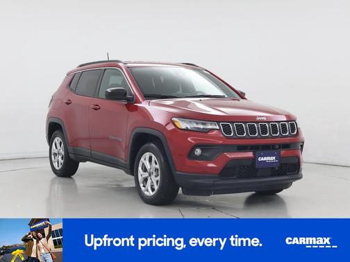 Red 2025 Jeep Compass Latitude