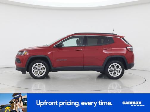 Red 2025 Jeep Compass Latitude