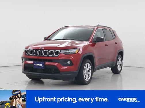 Red 2025 Jeep Compass Latitude
