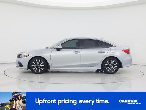 Silver 2022 Honda Civic EX