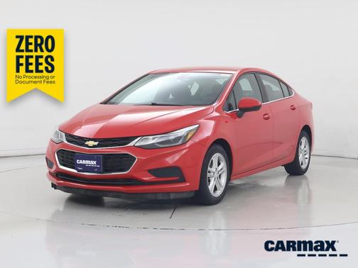 Red 2017 Chevrolet Cruze LT