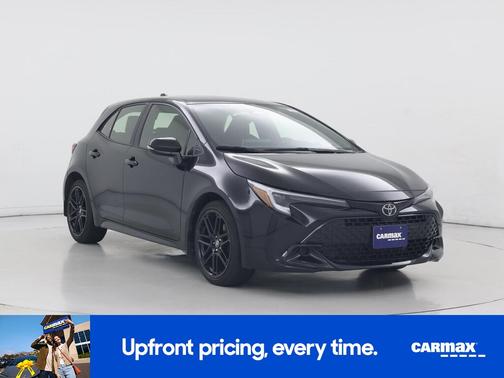 Black 2024 Toyota Corolla Hatchback SE