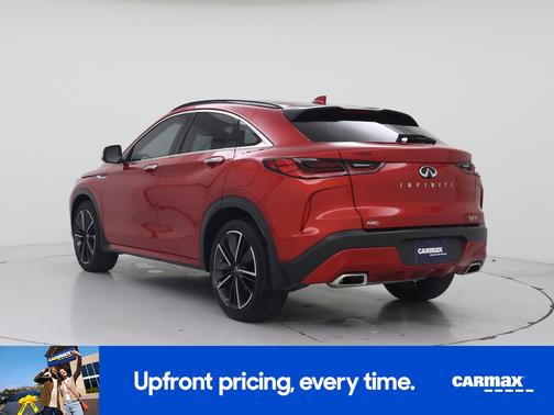 Red 2023 INFINITI QX55 Essential