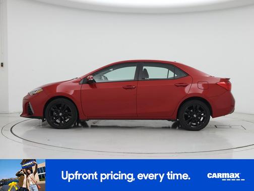 Red 2017 Toyota Corolla XSE