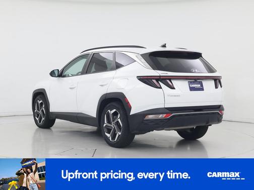 White 2022 Hyundai TUCSON SEL