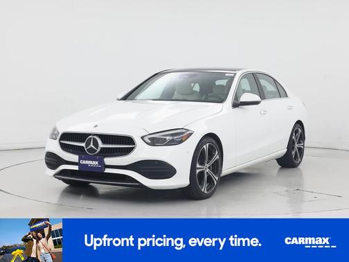 White 2023 Mercedes-Benz C-Class
