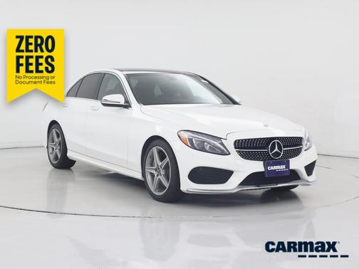 White 2016 Mercedes-Benz C-Class
